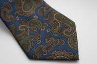 GIANNI VASARI super krawat 100% jedwab wzór paisley