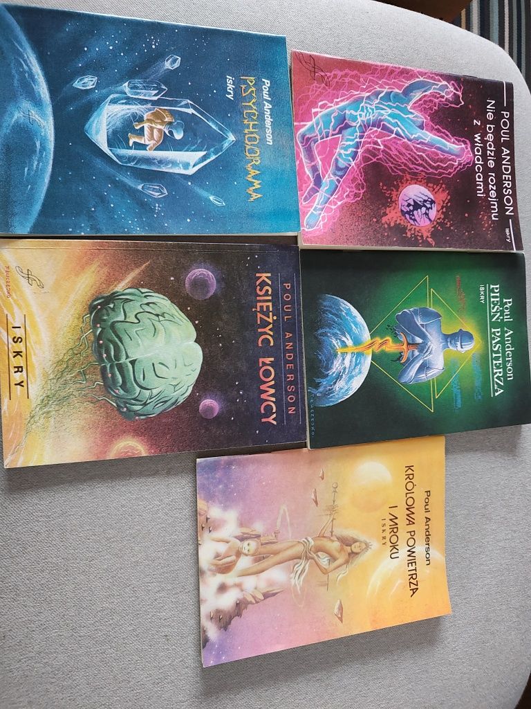 Komplet książek PRL Poul Anderson