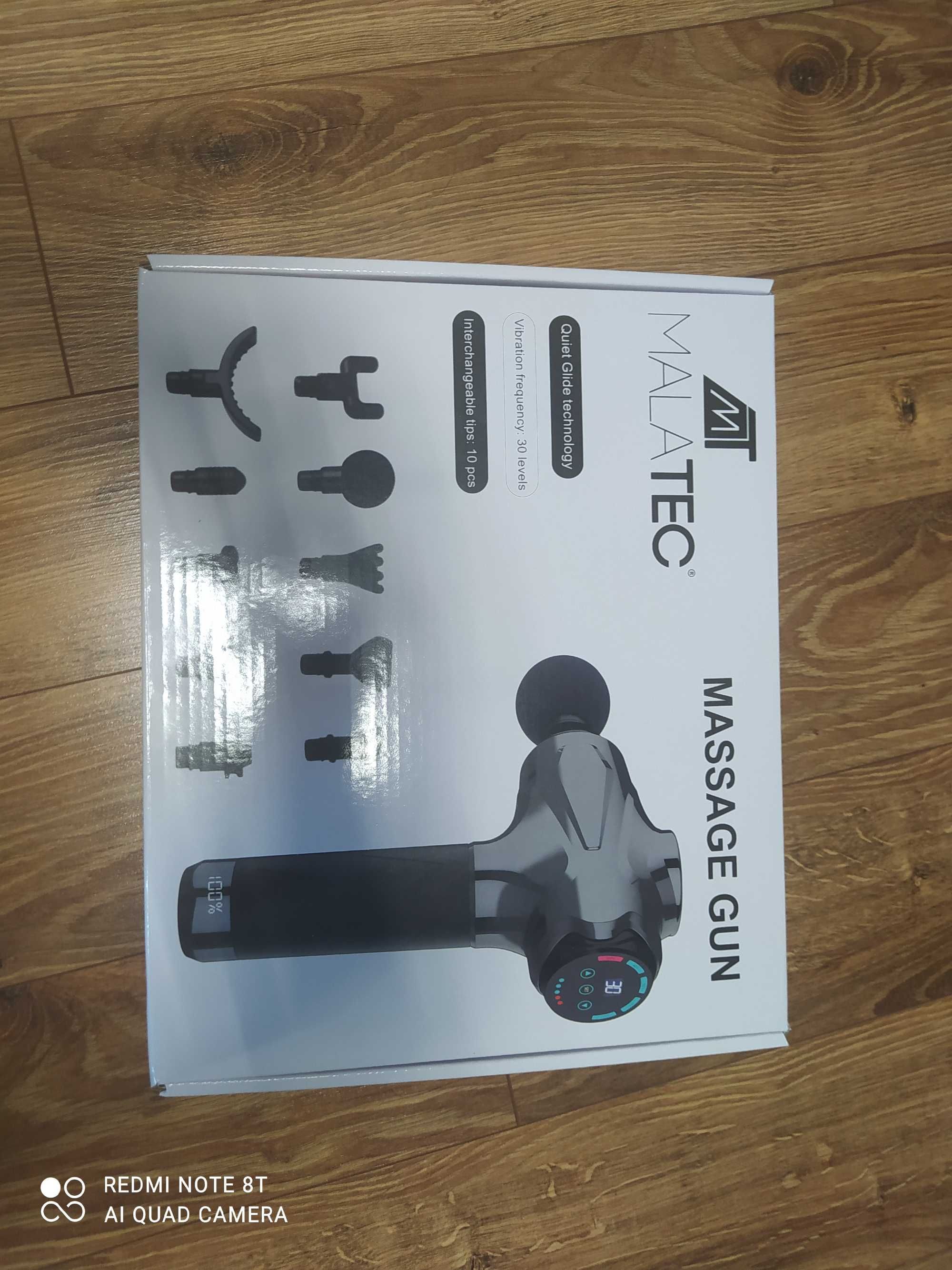 Massage gun- pistolet do masażu malatec