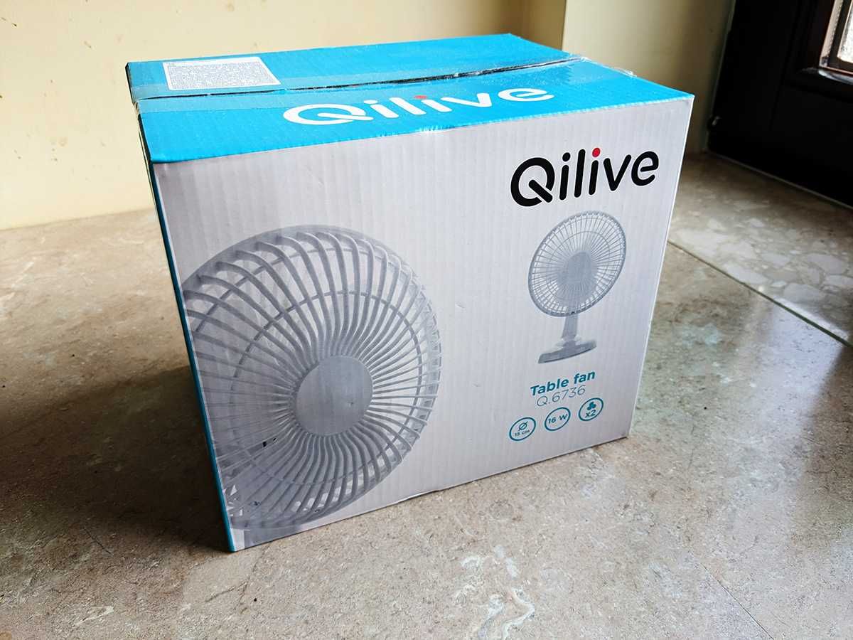Wentylator stołowy Qilive Q.6736 biały