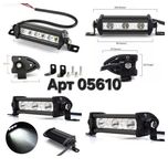 Світлодіодна балка фара Led ДХО додаткова фара 9W 3LED Cree 10см