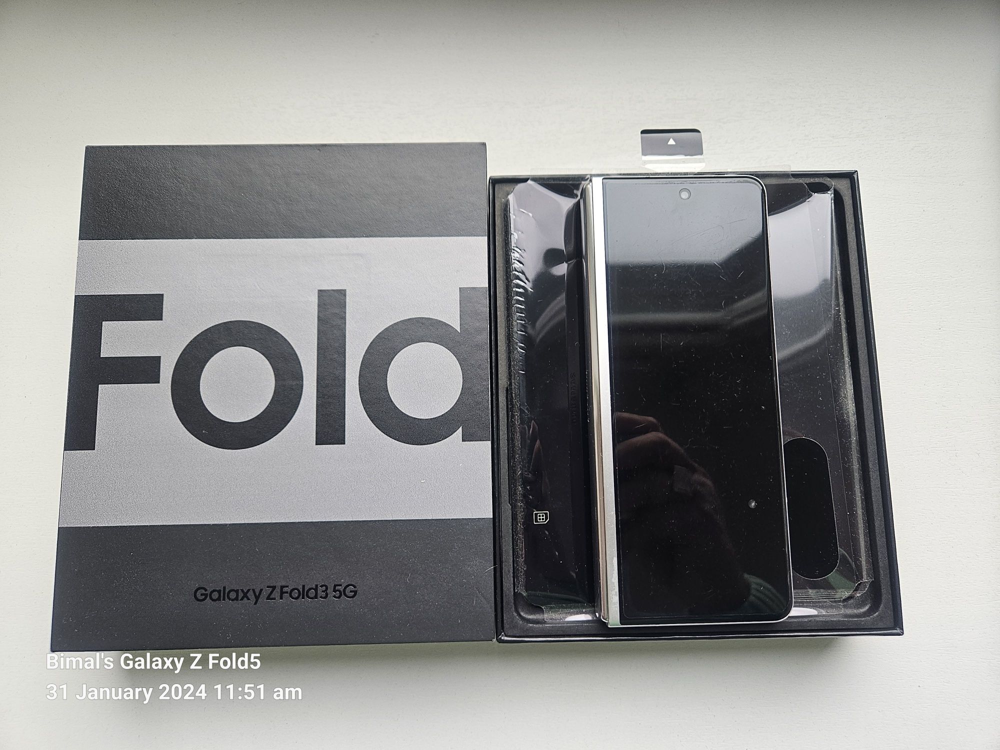 Samsung Galaxy Z Fold3, 256GB - srebrny- Gwarancja