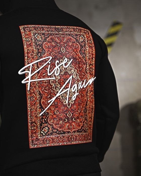 Худі на флісі GENESIS Rise black