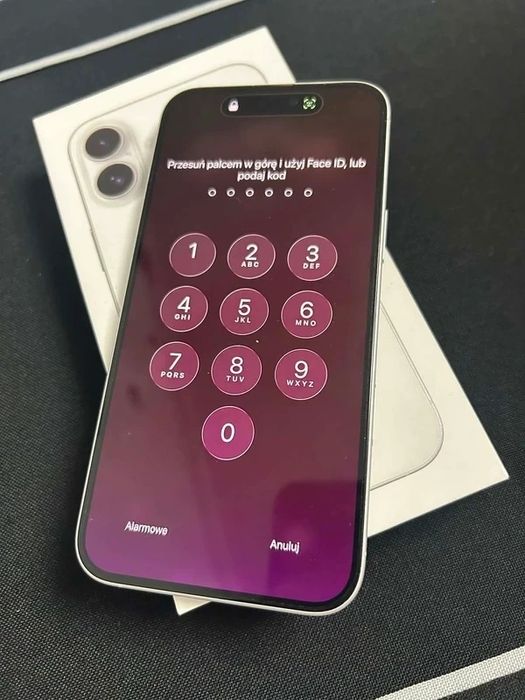 iPhone 16 plus biały