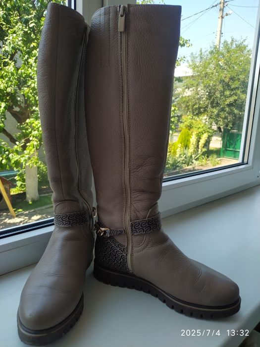 Чоботи зимові жіночі з натуральної шкіри