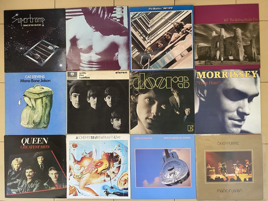 Discos de vinil em excelente estado