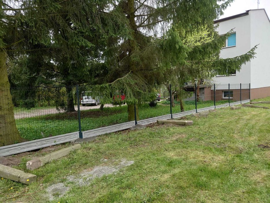 Ogrodzenie panelowe, panel 3d 153 cm, podmurówka, płot, bramy, furtki