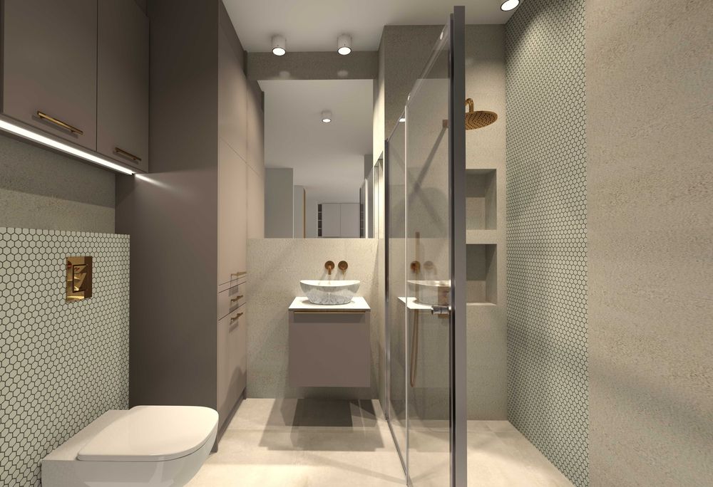 Projektowanie wnętrz . Wizualizacje 3D .