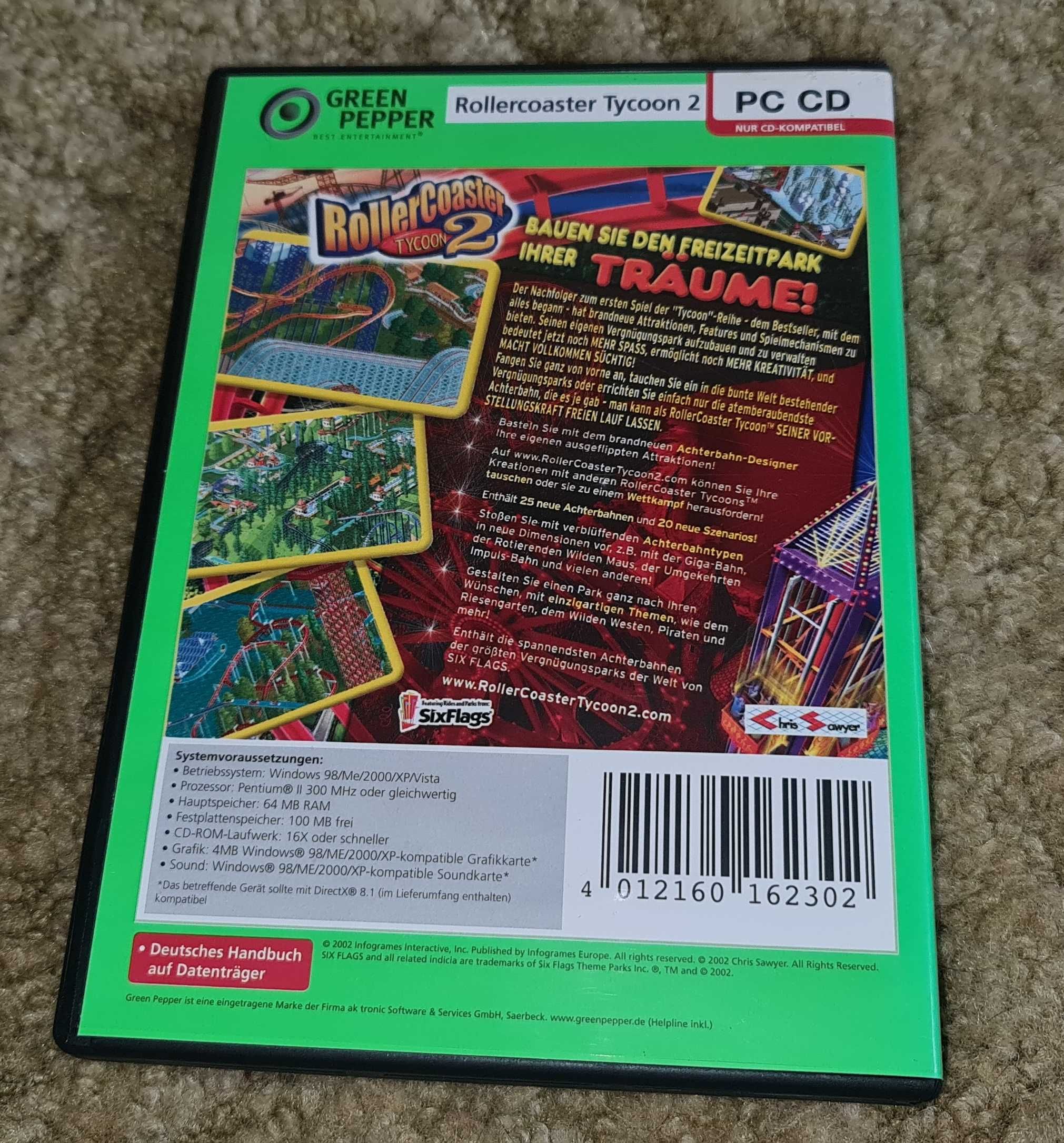 ROLLERCOASTER Tycoon 2 / Idealna / PC
