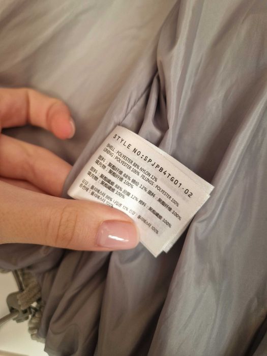 Kurtka SPAO jasnozielona/szałwiowa moda koreańska