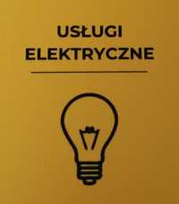 Elektryk/usługi elektryczne/usuwanie awarii