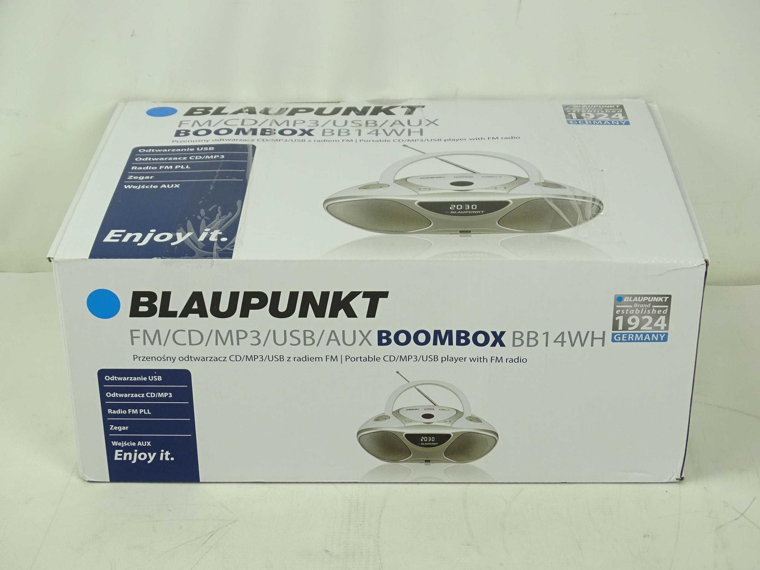 Radioodtwarzacz Blaupunkt BB 14WH CD MP3 USB zegar