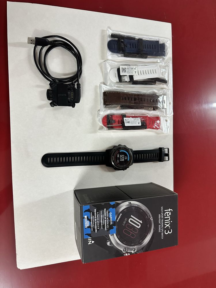 Relógio GPS Garmin Fenix 3
