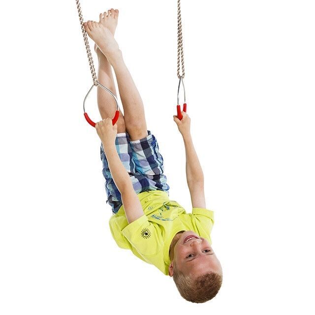 Комплект 3в1 Fun Pack: перекладина, кільця акробатичні, гойдалка