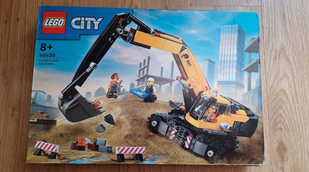 60420 Lego City Construction Excavator Koparka.