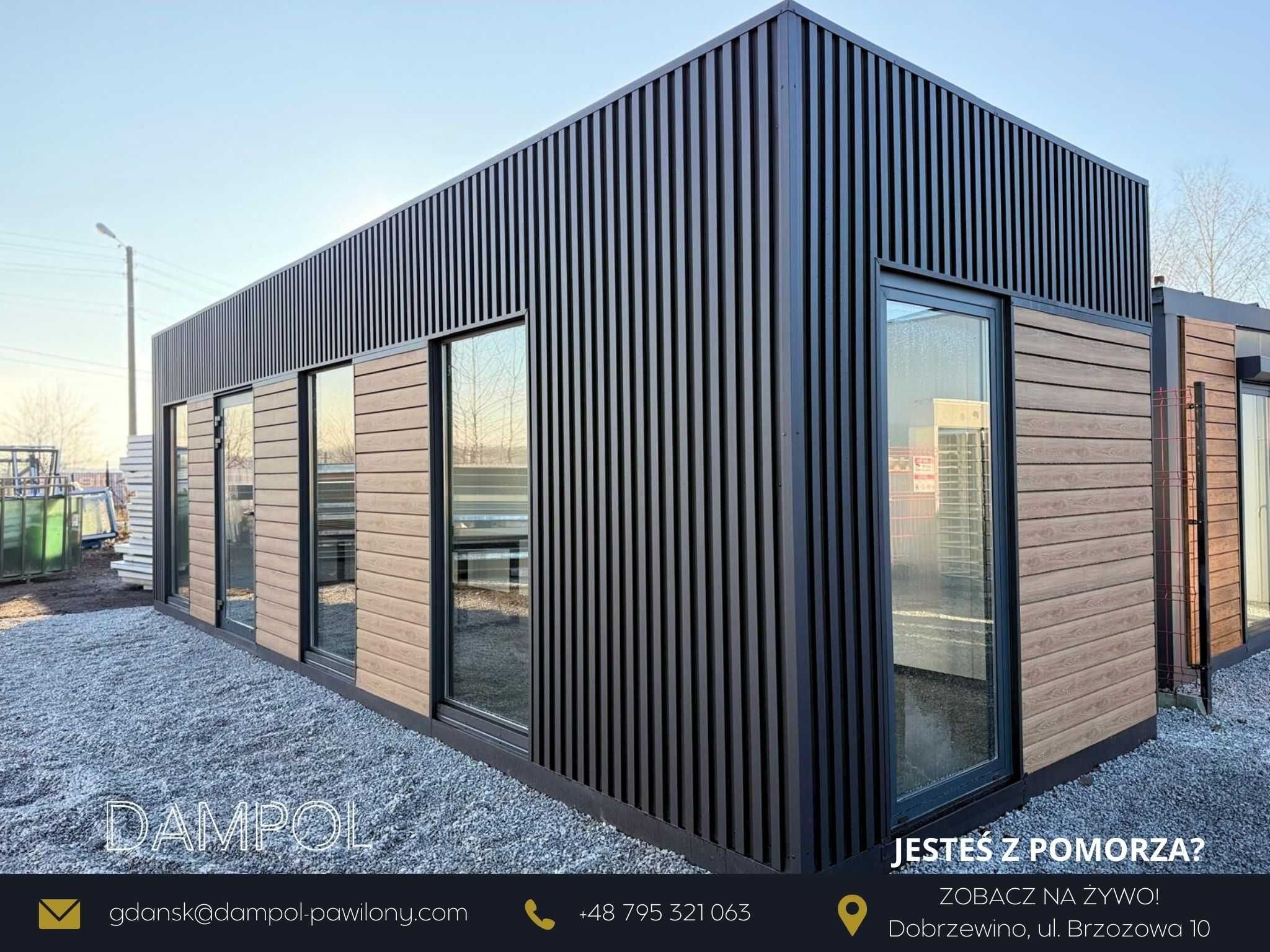 pawilon biurowy 9x3/ domek letniskowy, całoroczny 27m2/ handlowy