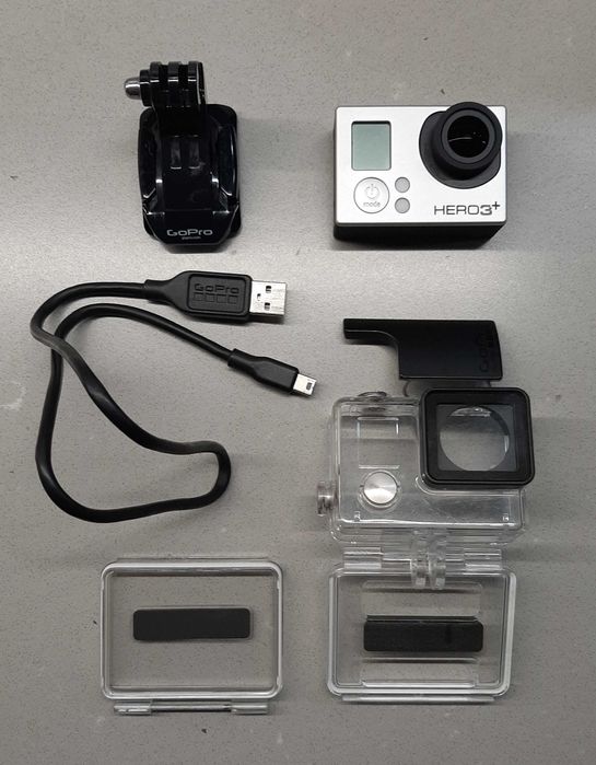 GOPRO HERO 3+ SILVER impecável