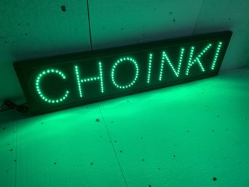 Choinki reklama szyld diodowy LED zewnętrzna 230V NOWA