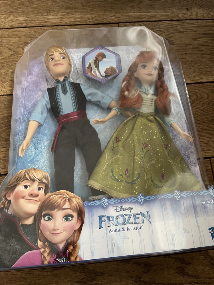 Kraina Lodu Frozen Lalki Anna i Kristof