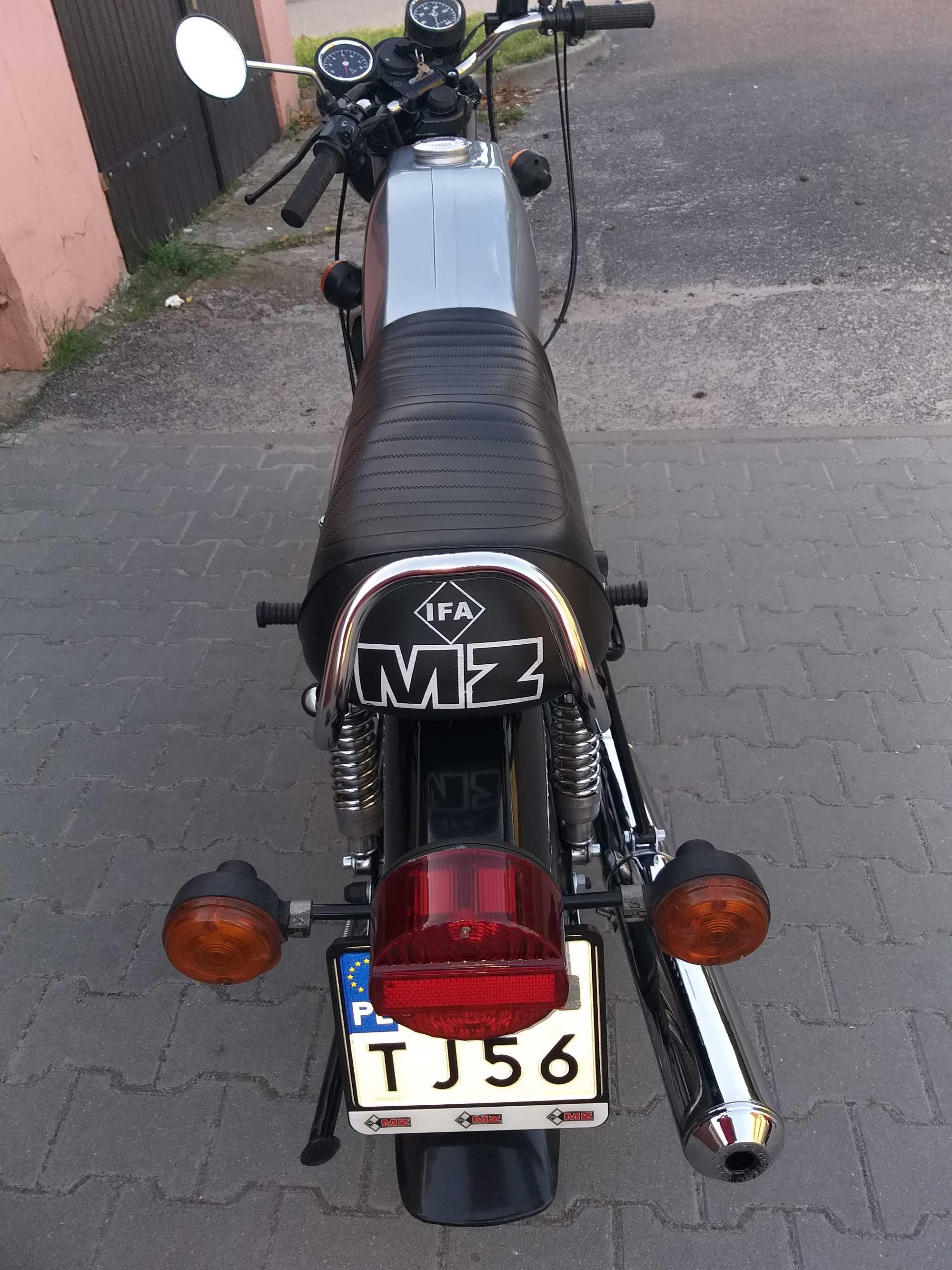 MZ ETZ 250 po kapitalnym remoncie