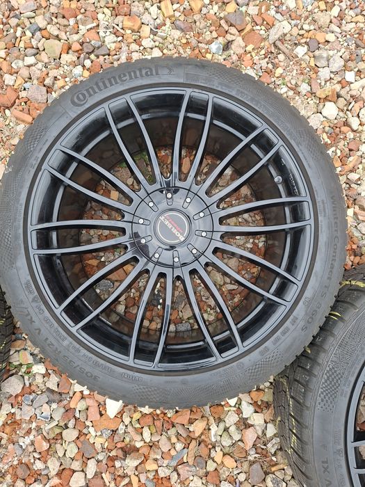 Koła 21" 5x130 Borbet Dwie szerokości Opony zimowe Audi/Vw/Porsche