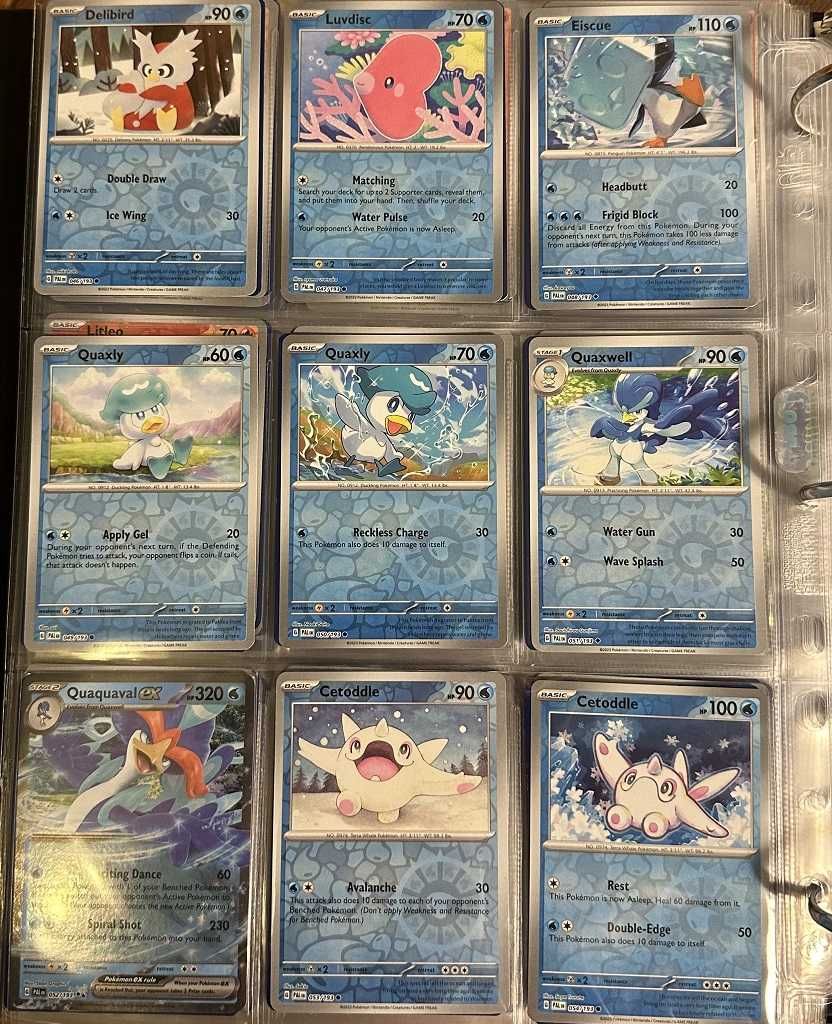 Pokémon - Colecção completa da Expansão Paldea Evolved (PAL) 193/193