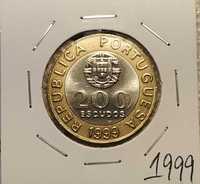 Portugal - moeda de 200 escudos de 1999