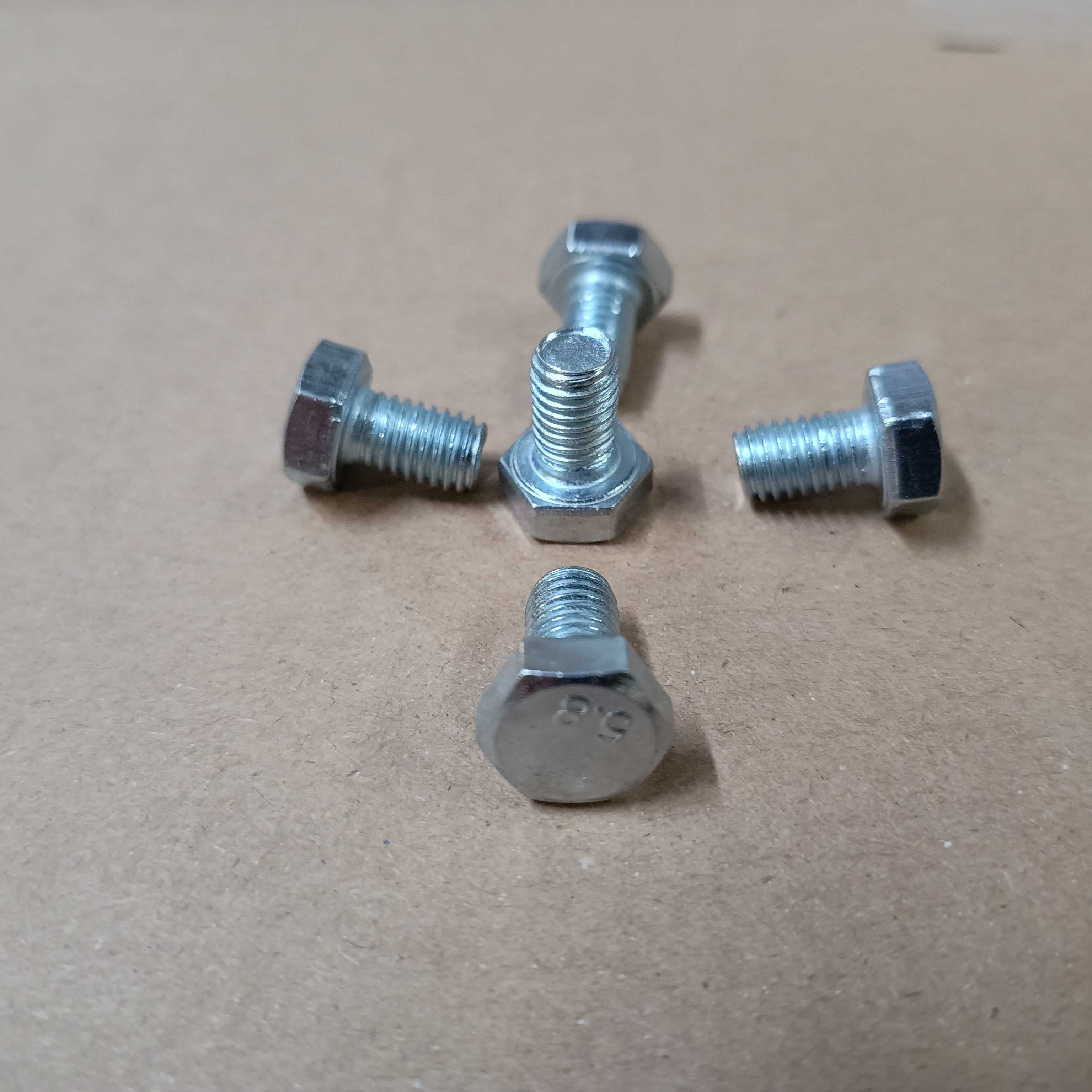 śruba ocynk m8 x 12mm kl. 5.8 din933 pn82105 - 1kg