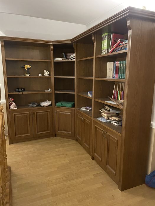 Biblioteczka dębowa
