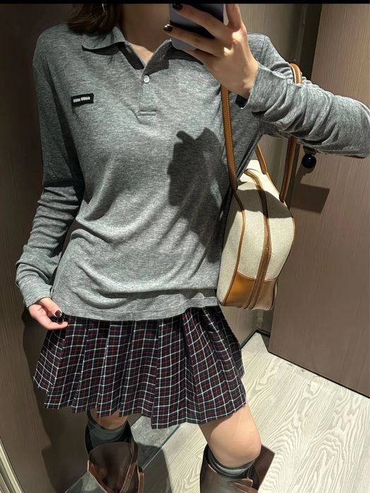 Кофта Miu miu сіра