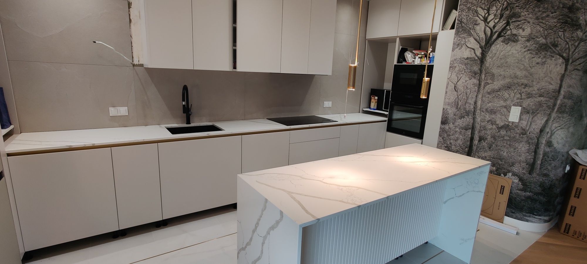 Calacatta Blat konglomerat kwarcowy granit