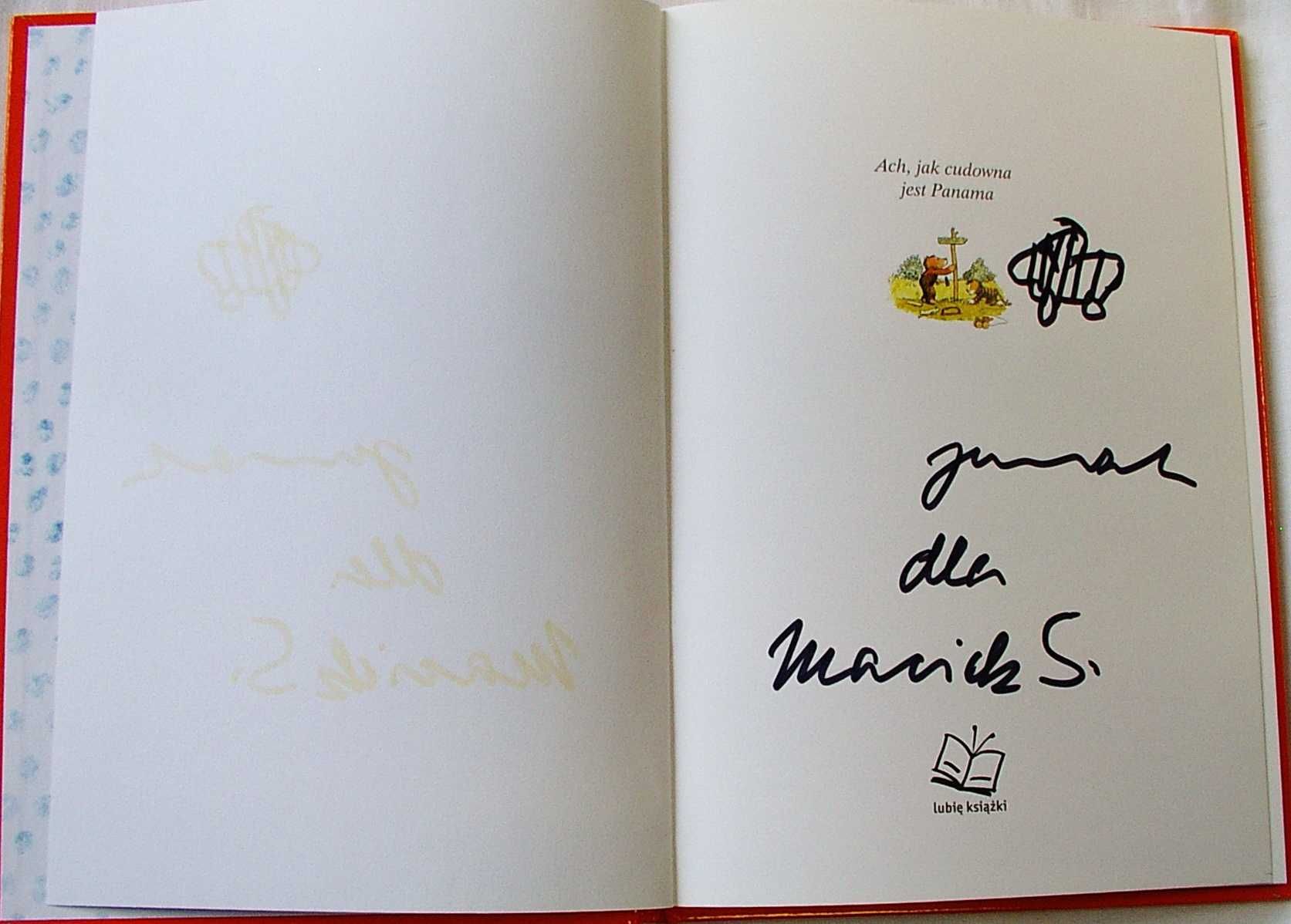 Ach Jak Cudowna Jest Panama - Janosch AUTOGRAF