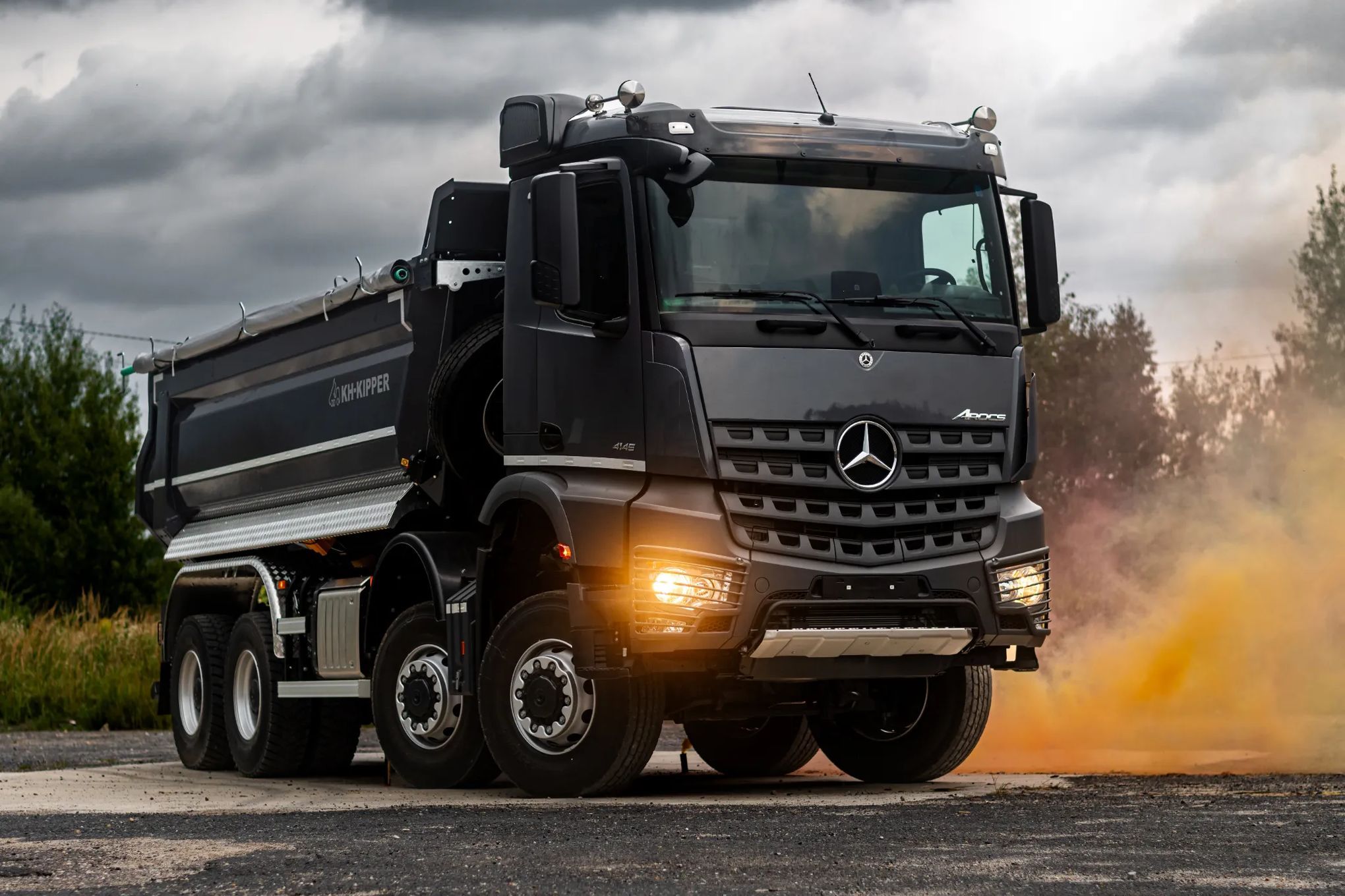 Mercedes-Benz AROCS 4148AK / 8X8 / AUTOMAT / MANUAL / 2025  Największy wybór wywrotek w Polsce EWT Ołtarzew / 8x8 / 8x6 / 8x4 /