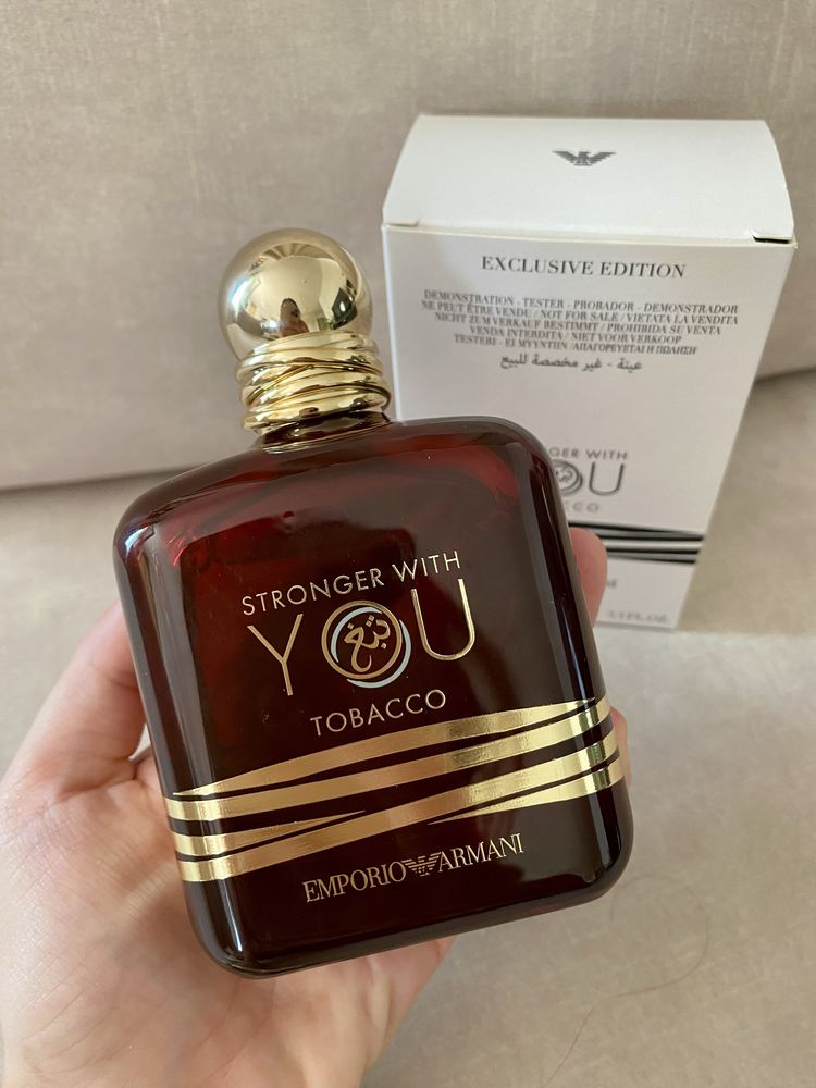Perfumy męskie Stronger with you tobacco 100 ml