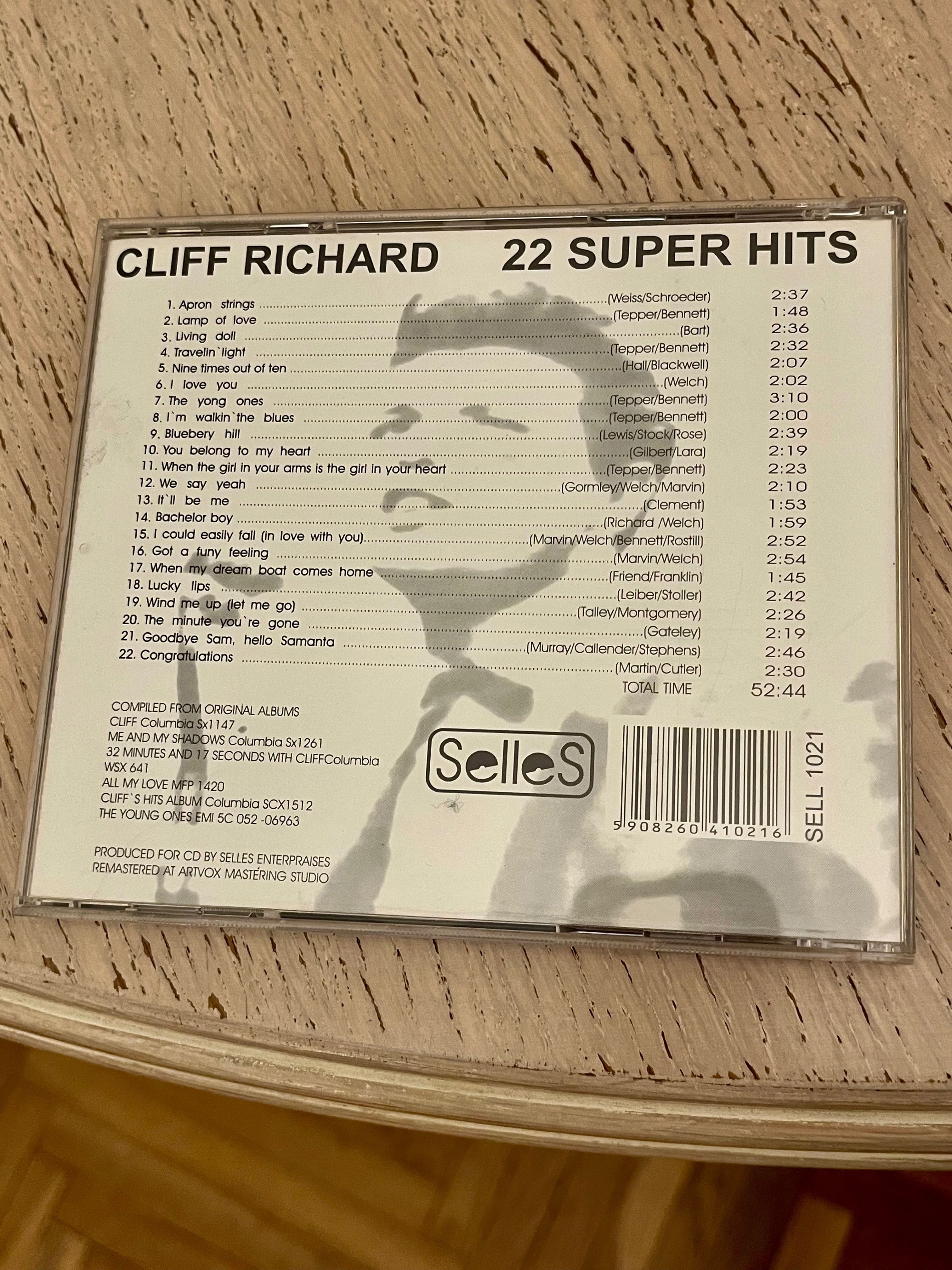 Płyta CD Cliff Richard - 22 Super Hits