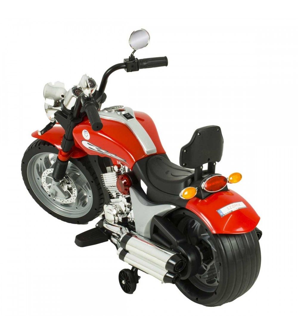 motor na akumulator dla dzieci CHOPPER 2 SILNIKI LEDY USB MOTO-L-9