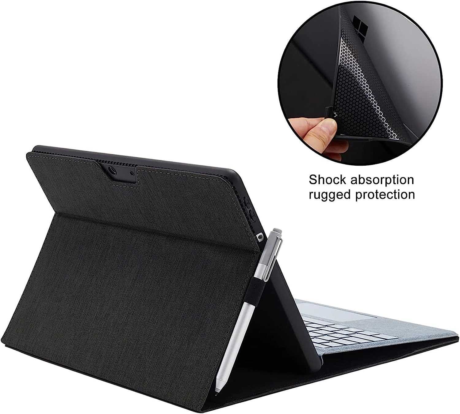 Omnpak etui biznesowe do tabletu MICROSOFT Surface Pro 9 Stojak