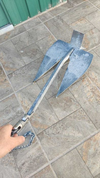 Âncora para barco tipo "Danforth"