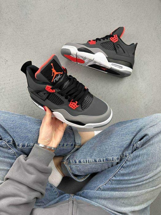 Мужские кроссовки Nike Air Jordan 4 "Retro Infrared" 40-45