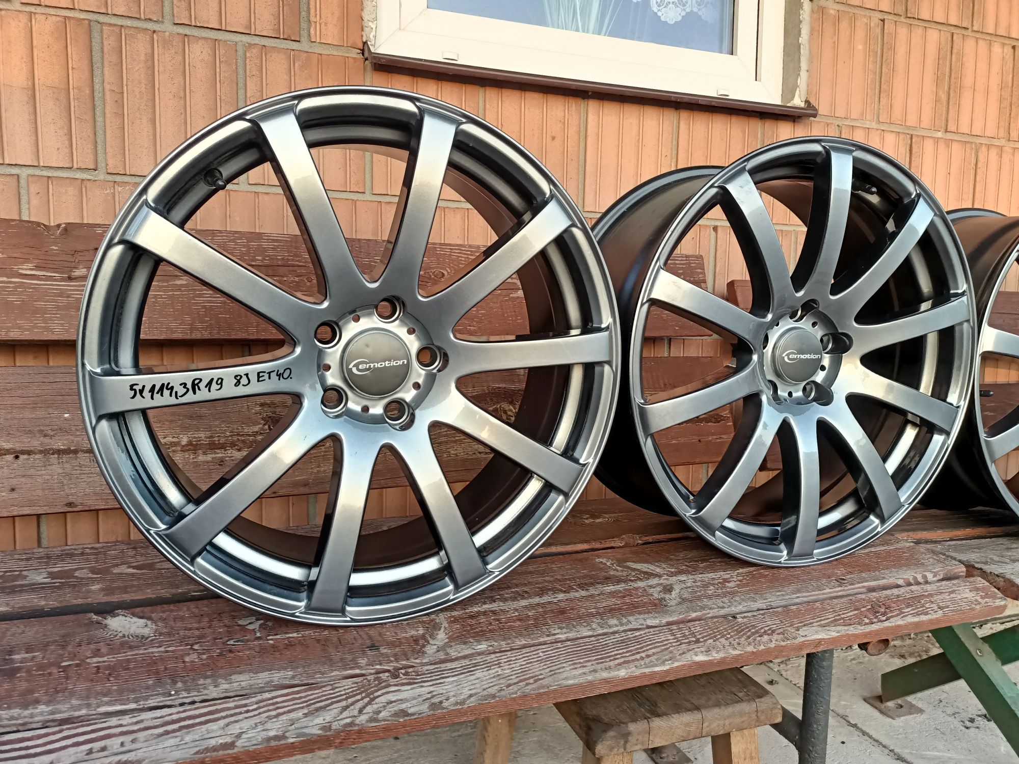 Felgi 5x114,3 R19 Honda KiA Toyota