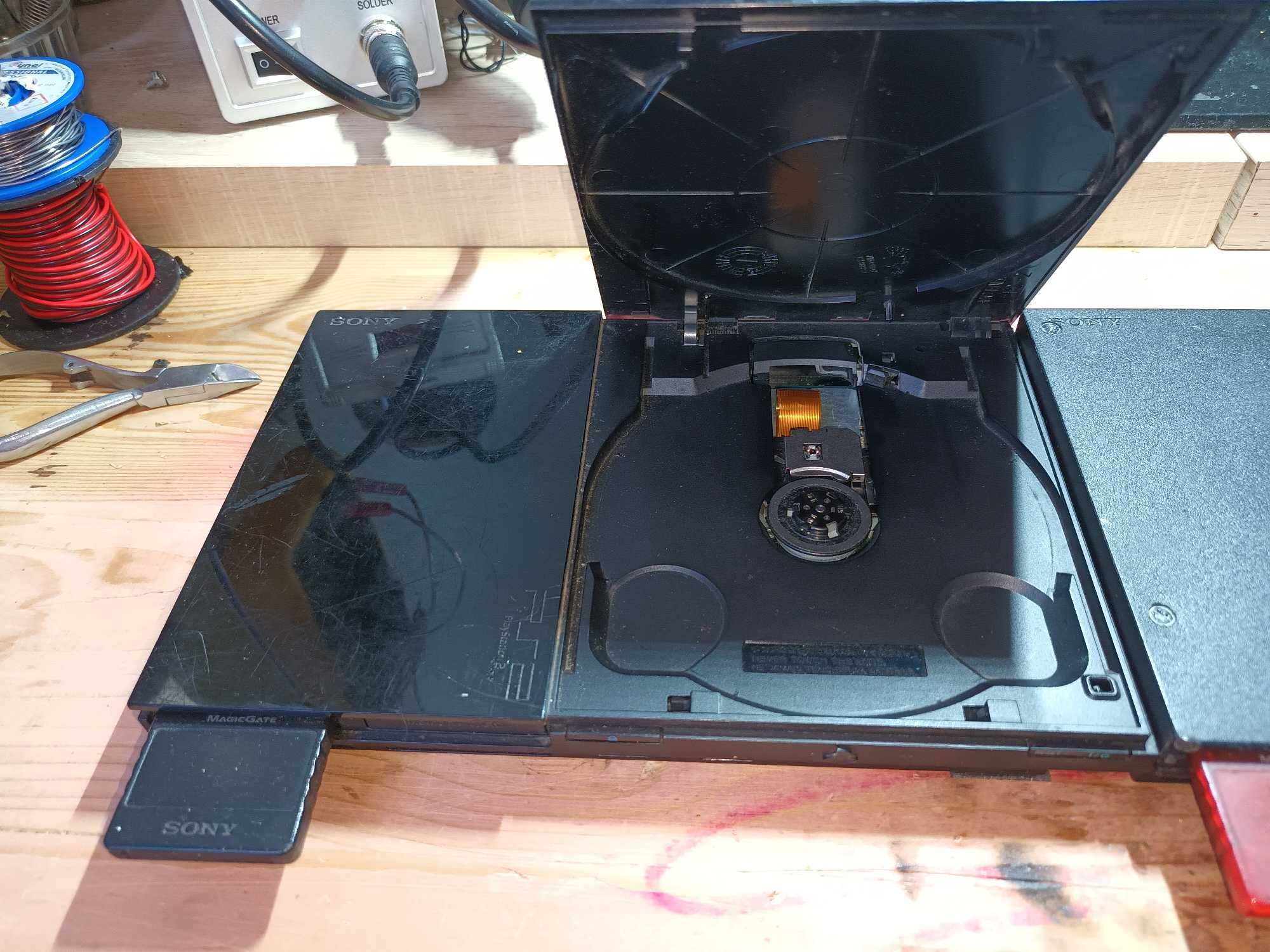 Konsola 2x PS2, 2xpad, 2xmemory card, hdmi, FMCB, FUNTUNA ZESTAW, ZAMI