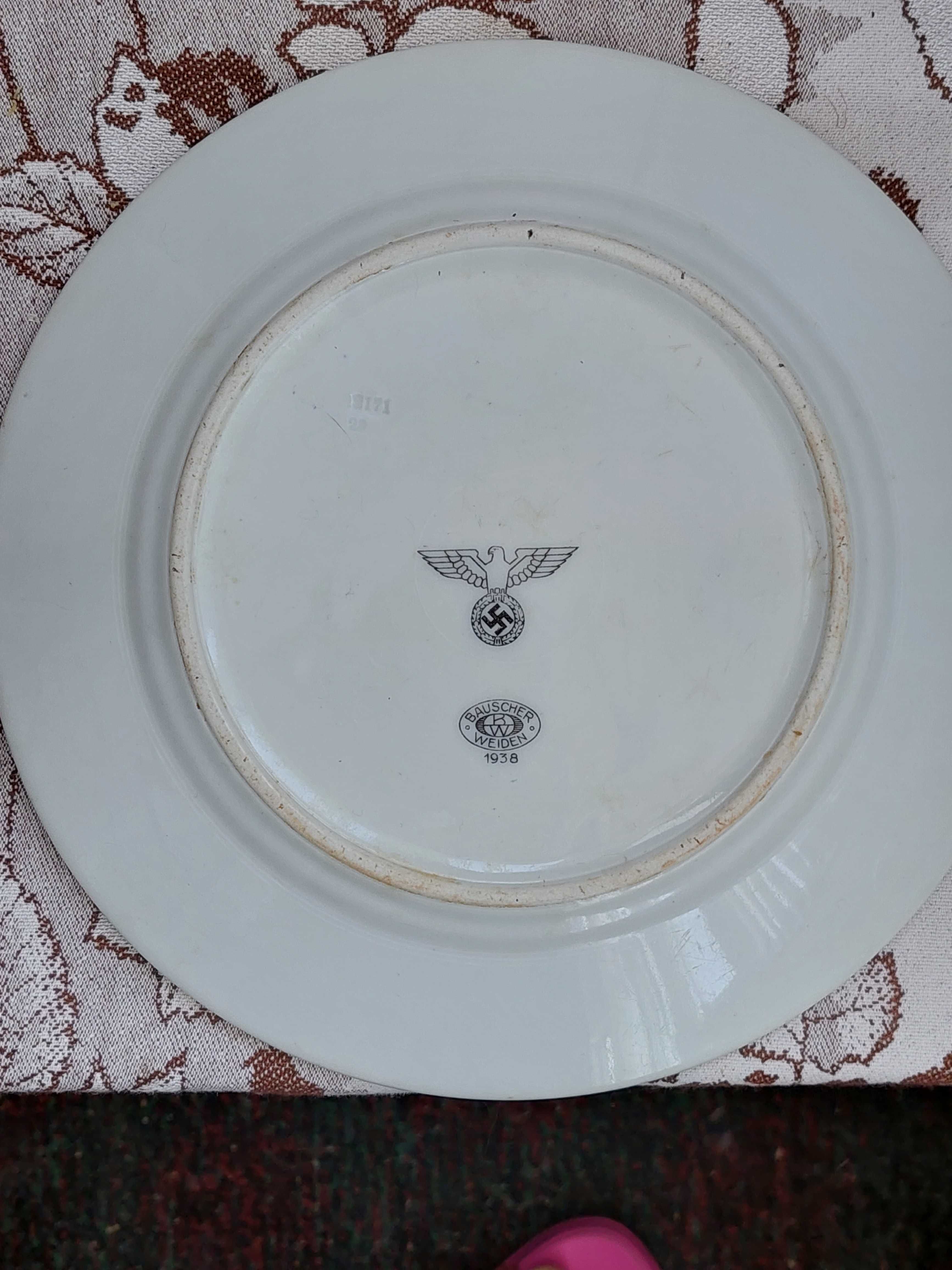 Немецкая тарелка 1938 г.