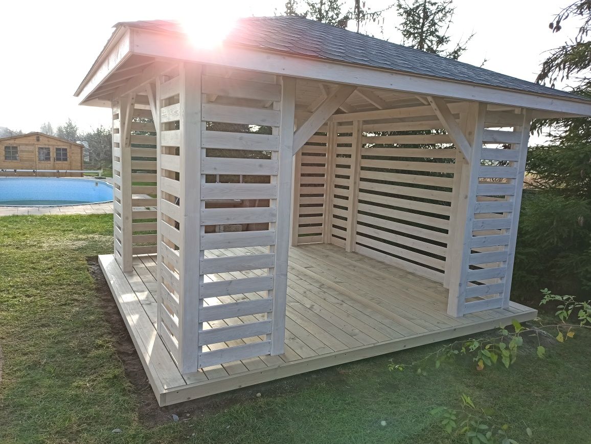Altana, pergola, zadaszenie, domek
