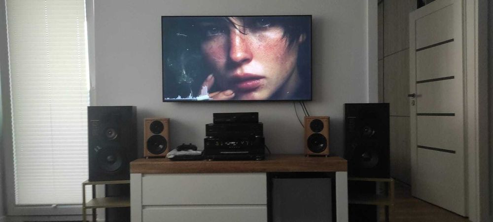 Amplituner Harman Kardon AVR3000/kolumny Pioneer CS780/ Eltax mon/Sub