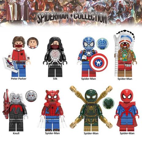 Bonecos / Minifiguras Super Heróis nº181 - Marvel - compatíveis Lego