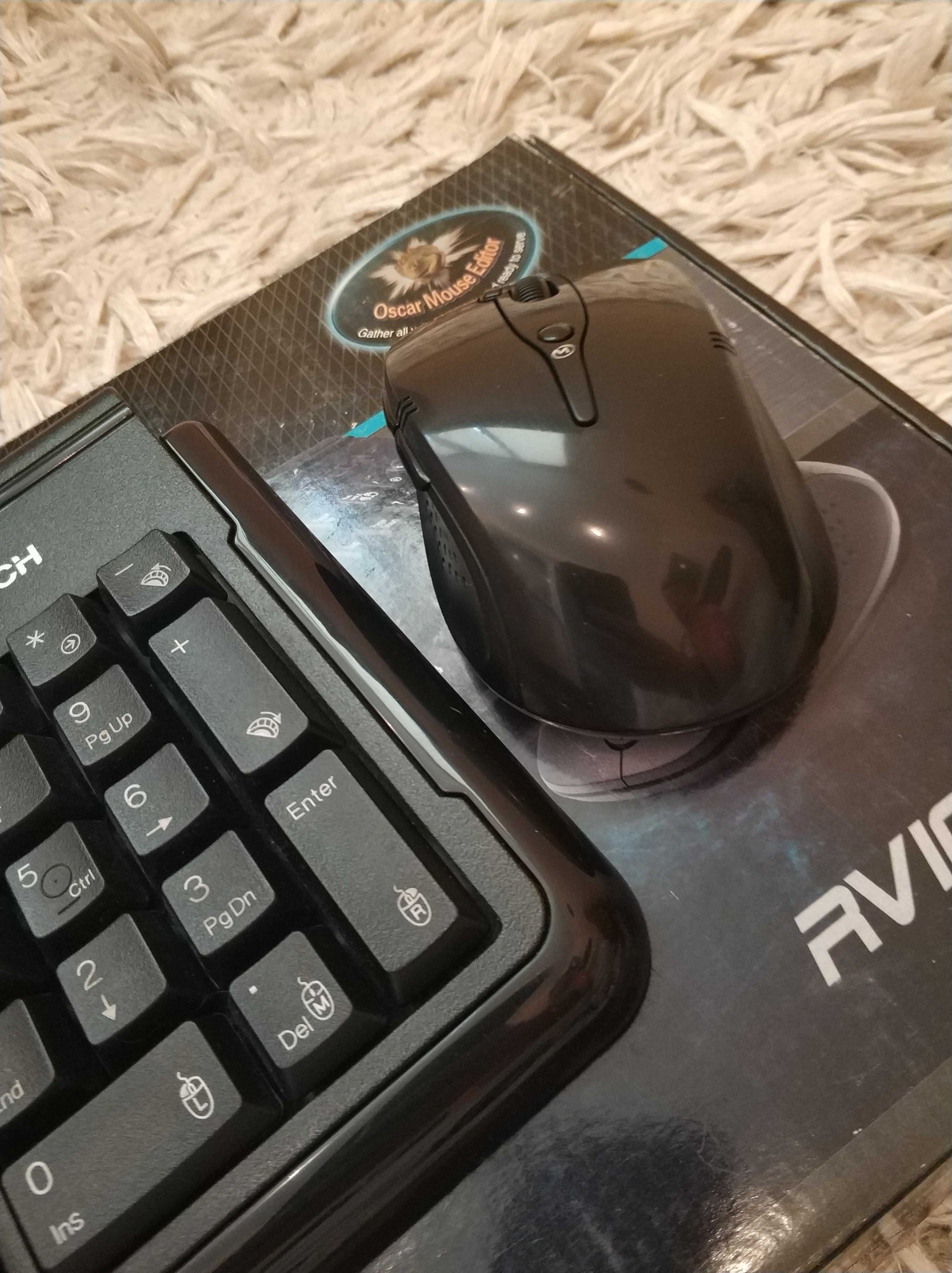 Комплект бездротовий (клавіатура + миша) A4Tech RV1000