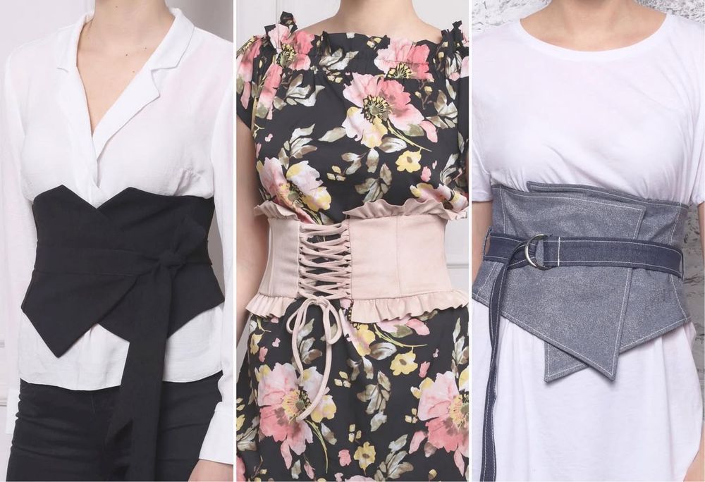 Одяг опт баска корсет пояс залишки 14 шт s-m l-xl