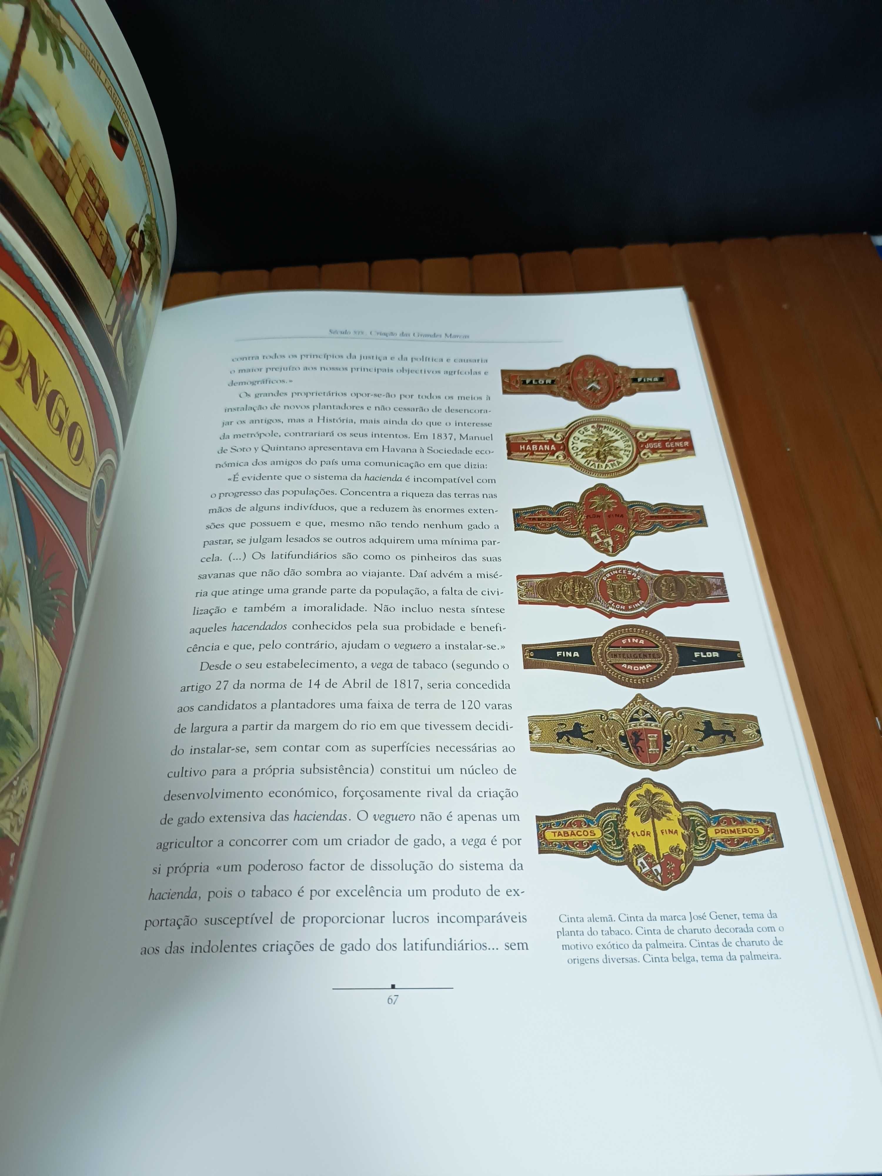 Livro o Charuto por Eric Deschot 2000