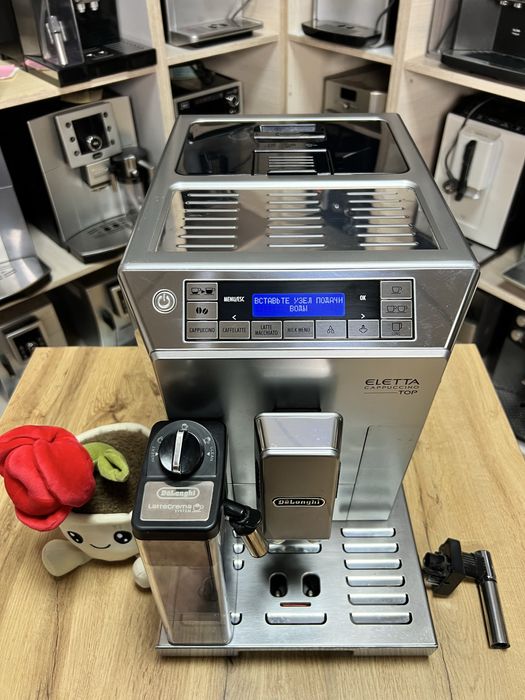 Кавомашина Delonghi Eletta Cappuccino Top ECAM 45.760.Silver