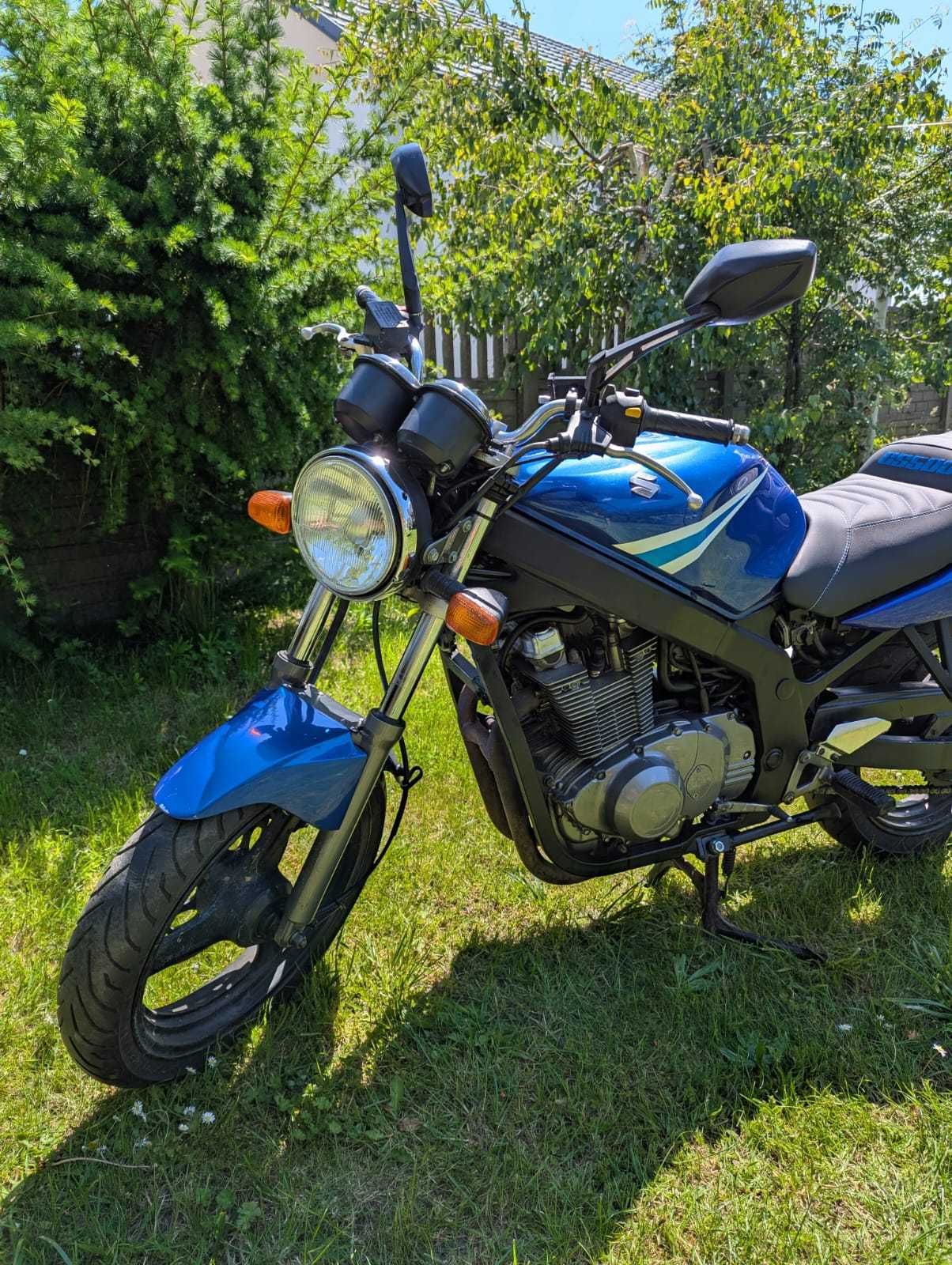 Motocykl Suzuki GS 500 rok 2005 na A2